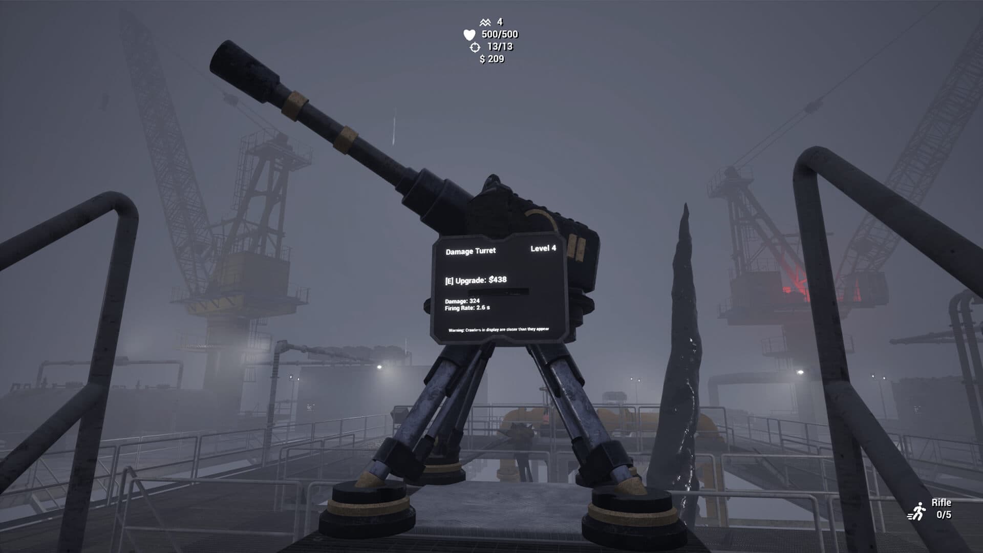 Crude Survivor TD - Building defensive structures